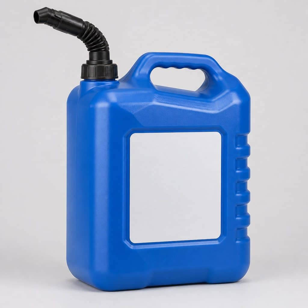 Bidon AdBlue bleu de 10 litres avec bec verseur