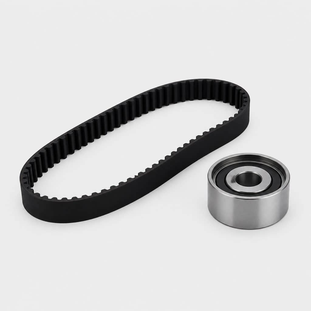 Kit de distribution compact présenté sur fond neutre