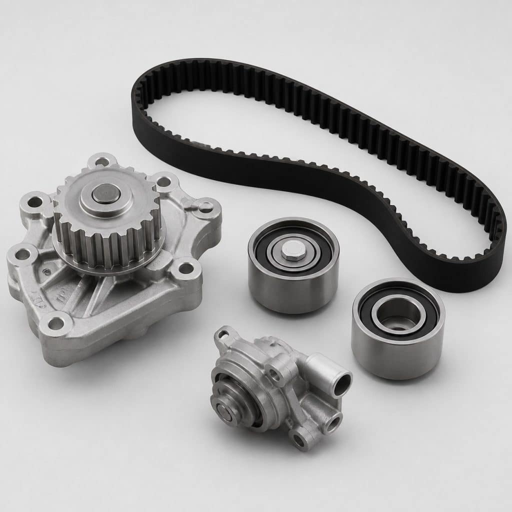 Kit de distribution avec pompe à eau pour moteur essence
