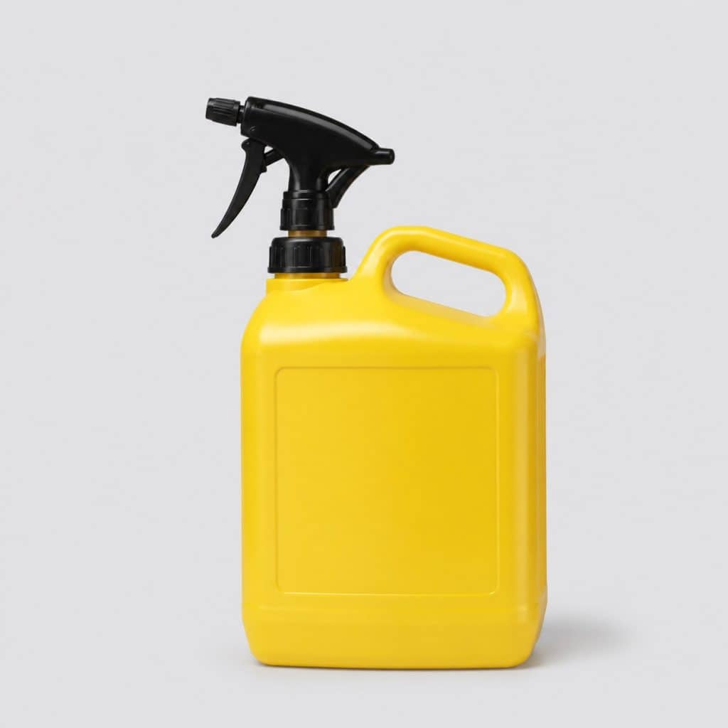 Bidon de dégraissant nettoyant moteur diesel 5 litres avec pulvérisateur