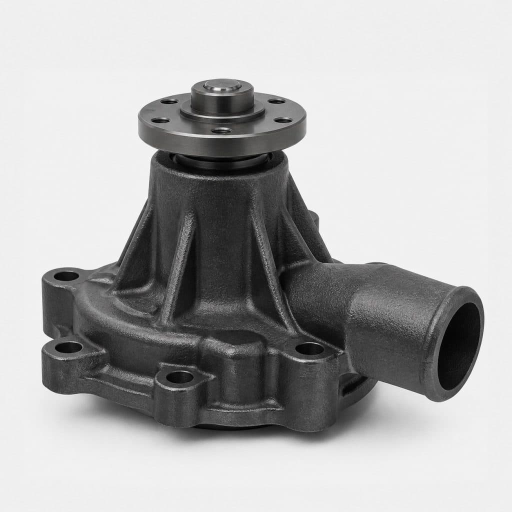 Pompe à eau moteur gamme renforcée présentée seule sur fond neutre